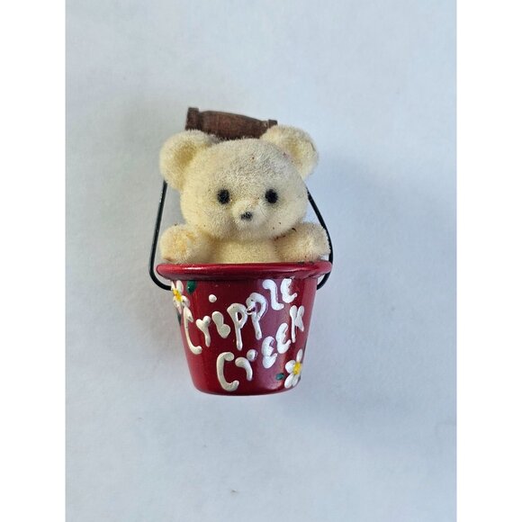 Cripple Creek Bear In A Bucket Refrigerator Magnet - Picture 4 of 8